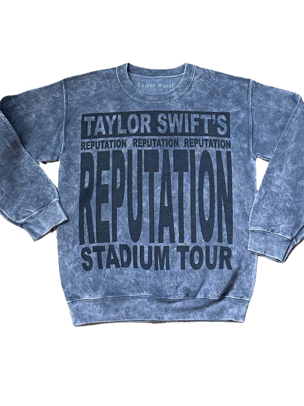 Taylor Swift Reputation Stadium Tour Crewneck Sweatshirt Small